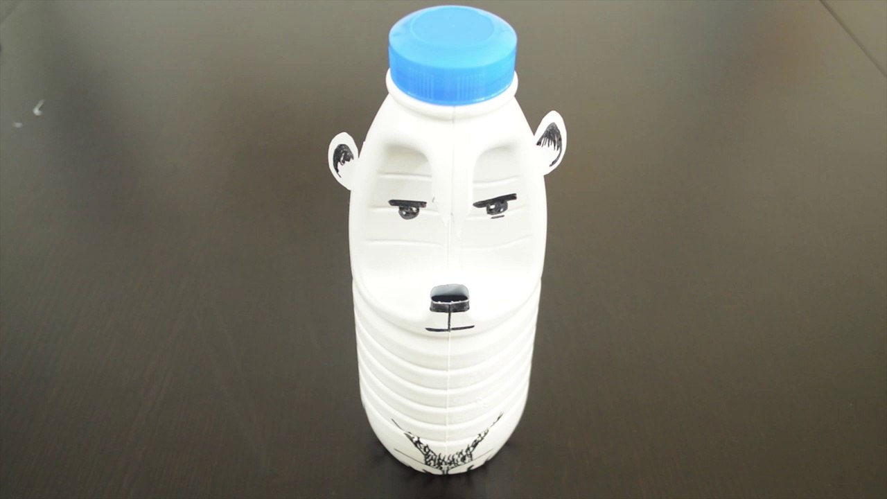 DIY : Un ours en bouteille de lait