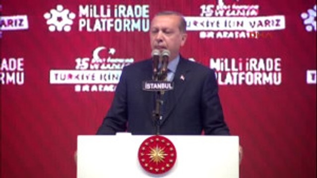 Cumhurbaşkanı Erdoğan 15 Temmuz Şehit Yakınları ve Gaziler Programında Konuştu-3
