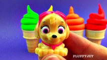 Learn Colors with Play Doh Ice Cream Cone Surprise Toys for Children _ Play & Learn Paw Patrol-2B
