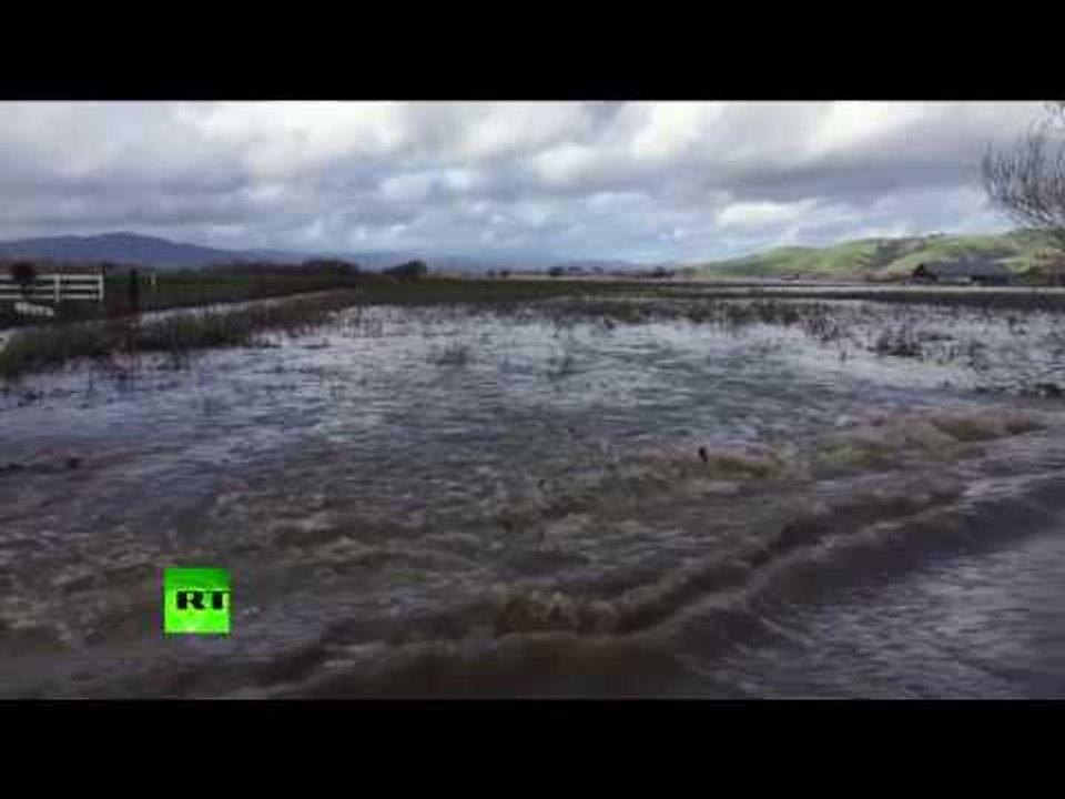 Golden State Rains: Storm slams into California causing massive floods