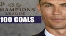 Ronaldo's 100th European goal
