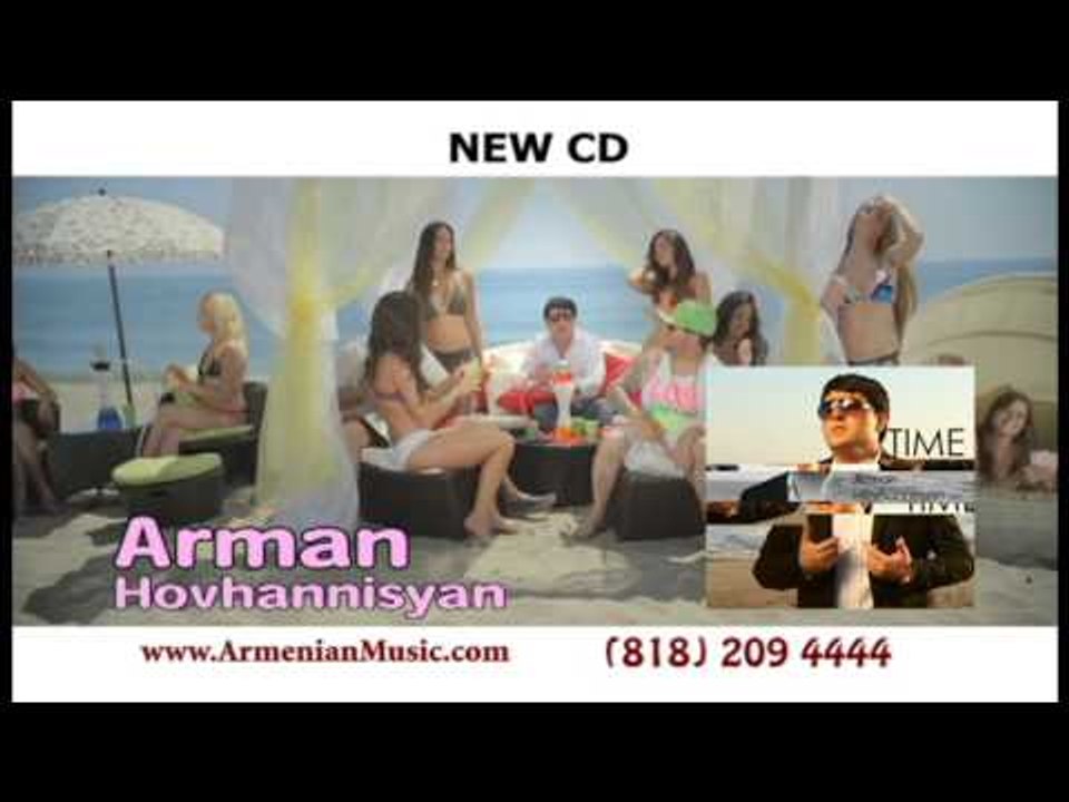 ARMAN HOVHANNISYAN NEW CD CALLED TIME JHAMANAK ARMENIAN MUSIC BY HAMIK G MUSIC