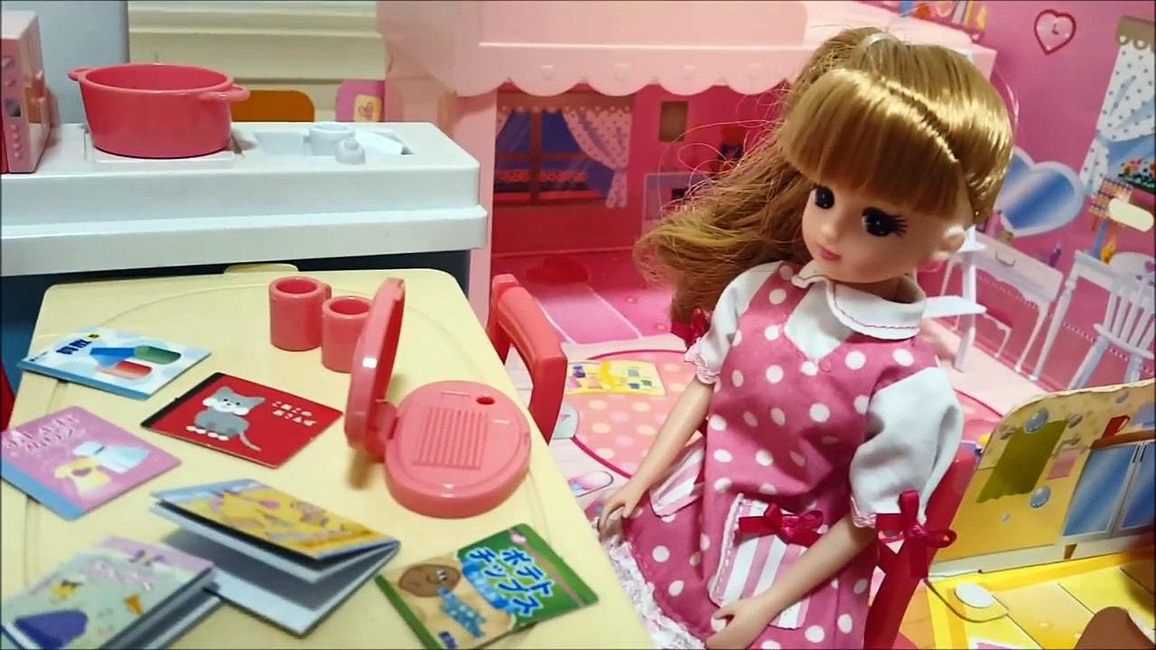 リカちゃんのランドセル！ 寝坊してたいへんだー！★子供向け おもちゃ アニメ キッズ 人形 ご...