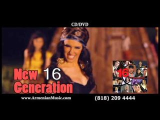 NEW GENERATION 16 ARMENIAN MUSIC CD_DVD BY HAMIK G MUSIC PARSEGHIAN RECORDS