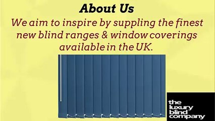 Blinds Collection By The Luxury Blind Company