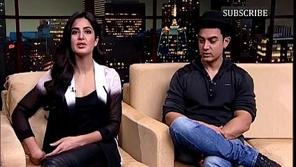 See How Aamir Khan Teasing Katrina Behind The Camera