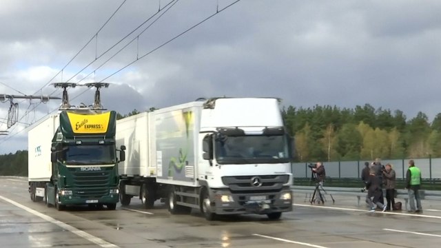 Germany Tests Electric Highway For Trucks
