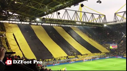 Wonderful Tifo of Borussia Dortmund