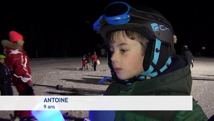 La descente aux flambeaux, Praz de Lys de Sommand