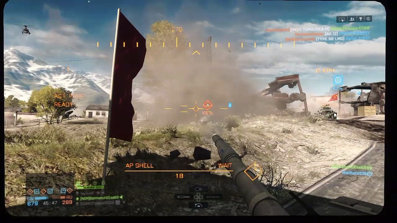Tank battles