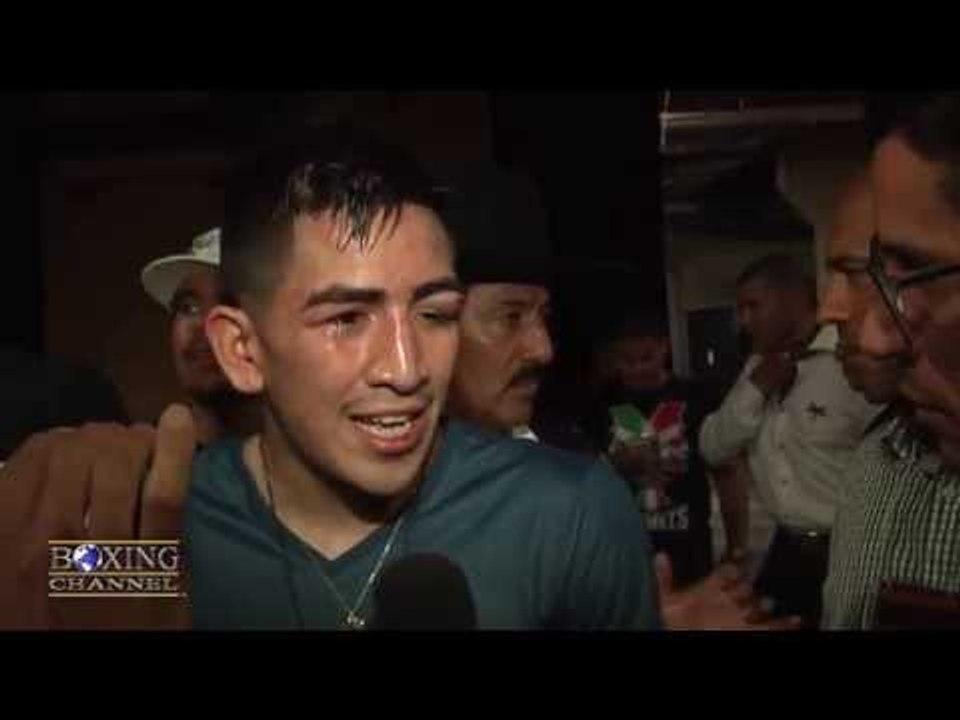 Leo Santa Cruz "Juan Manuel Marquez, Chavez Sr, I proved all doubters wrong w/a win tonight"