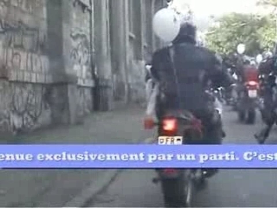 Marche Blanche - concentration de motos