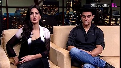 See How Aamir Khan Teasing Katrina Behind The Camera