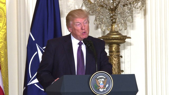 Otan: Trump évoque la Russie et la guerre en Syrie