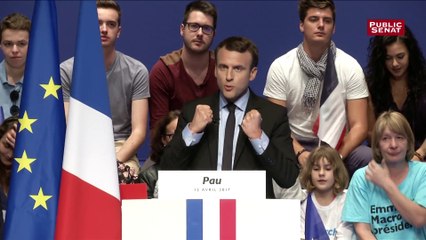 Emmanuel Macron à Pau : « Je vais vous dire pourquoi nous allons gagner »