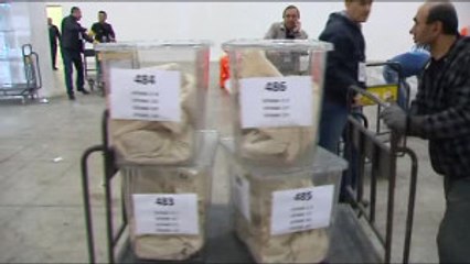 Yurt Dışı Oyları Sandıklara Yerleştirildi