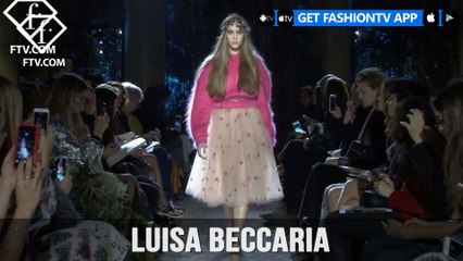 Milan Fashion Week Fall/Winter 2017-18 - Luisa Beccaria | FTV.com