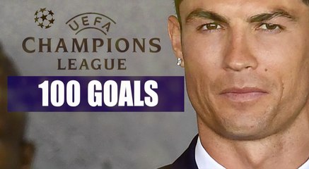 Ronaldo's 100th European goal