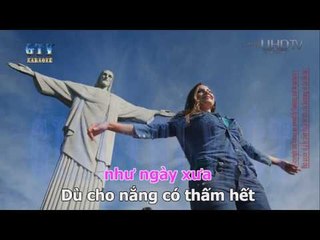 { KARAOKE } Anh Là Cả Thế Giới Của Em -  Hoàng Châu