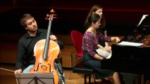 Saint-Saëns : Sonate pour violoncelle et piano n° 1 en ut mineur op. 32 II. Andante tranquillo e sostenuto par le duo Urba