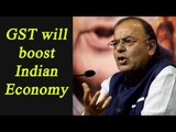 GST, cashless economy will advance India's growth in 2017: Arun Jaitley | Oneindia News