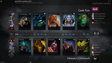 MINESKI GeekFam - 99 Min Game! - Masters Manila 2017 DOTA 2_1