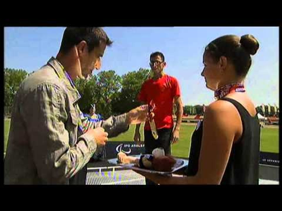 Athletics - men's 10000m T12 Medal Ceremony - 2013 IPC Athletics WorldChampionships, Lyon
