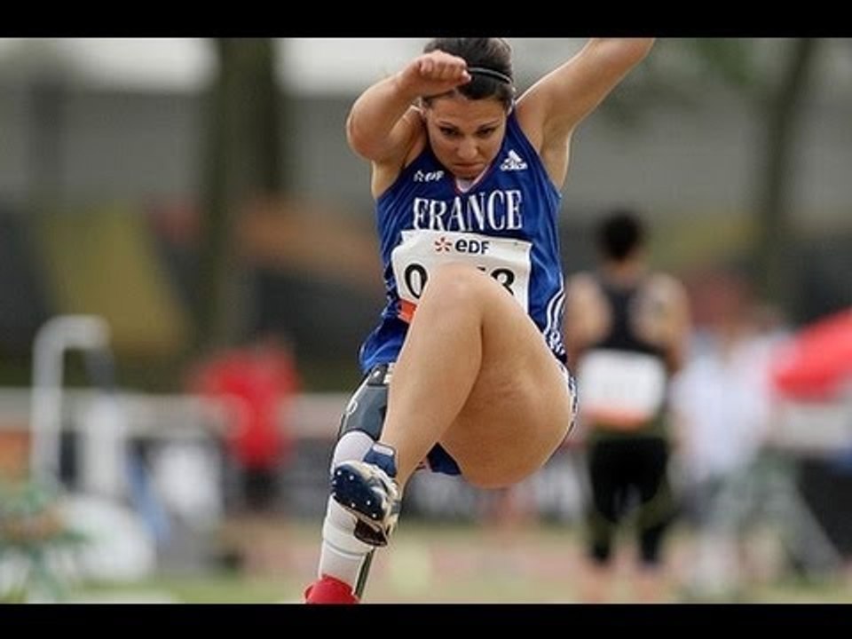 Athletics - Orianne Lopez - women's long jump T42 final - 2013 IPCAthletics World C...