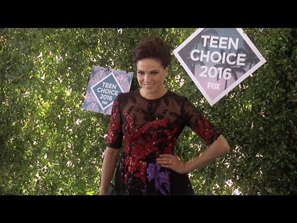 Lana Parrilla Teen Choice Awards 2016 Green Carpet