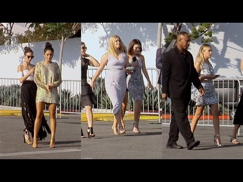 Pretty Little Liars Sasha, Lucy, Shay, Ashley, Troian Leave Teen Choice Awards 2016