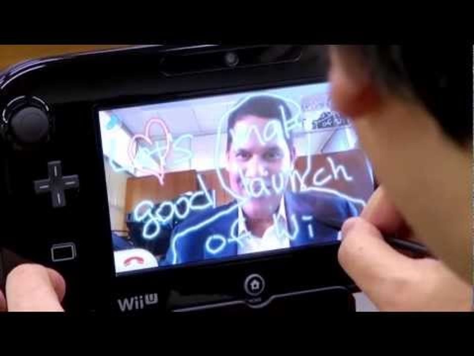 Satoru Iwata fait du Wii U Chat avec Reggie Fils-Aimé