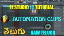 Automation FL Studio 12 Tutorial Telugu Tutorial  DAW Telugu