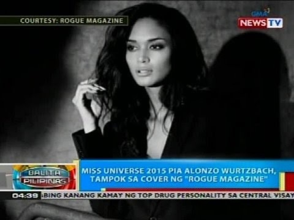 Miss Universe 2015 Pia Alonzo Wurtzbach, tampok sa cover ng 'Rogue Magazine'