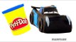 Cars 3 JACKSON STORM Play Doh Stop Motion video Disney Pixar Cars Surprise Egg toy car animation