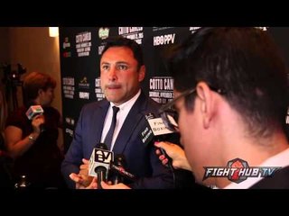 Oscar De La Hoya "Conditioning, combinations & aggressiveness key for Canelo to beat Cotto