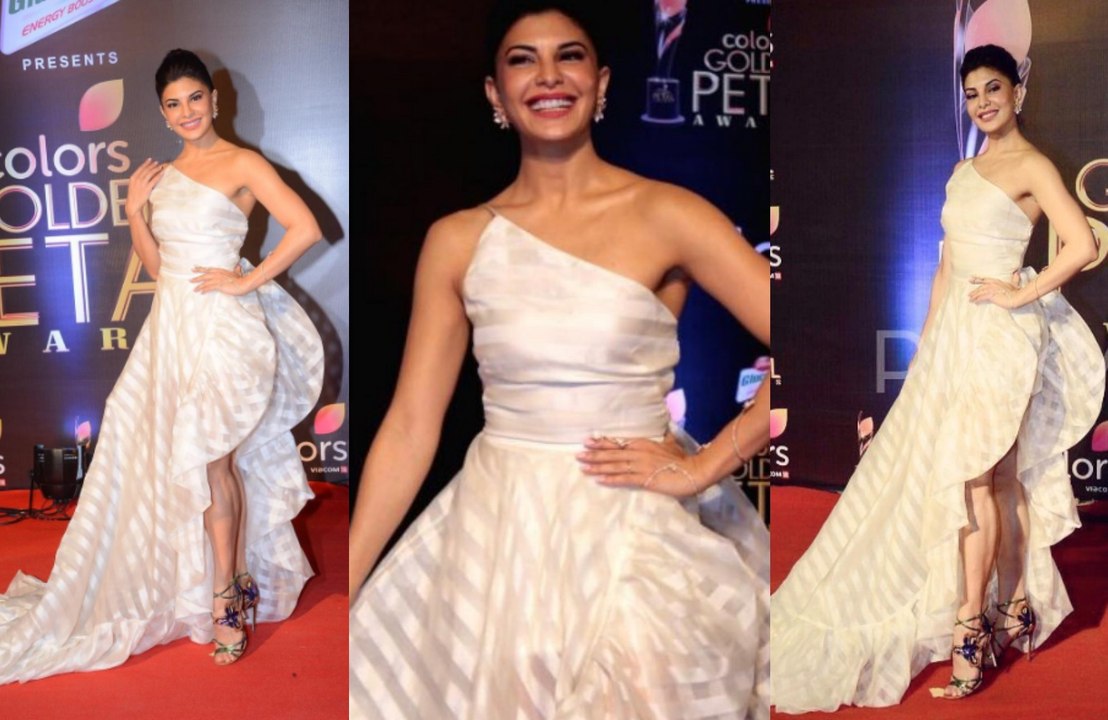 Jacqueline Fernandez At Colours Golden Petal Awards