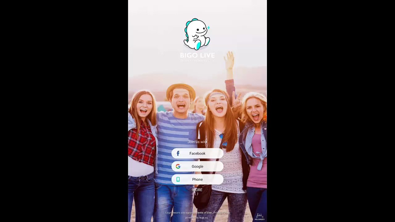 Using Bigo make  friendship with beautiful girls