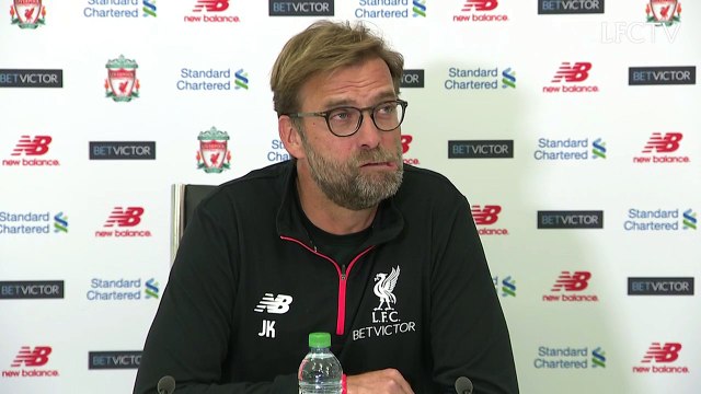 Jurgen Klopp's WBA v LFC Press Conference