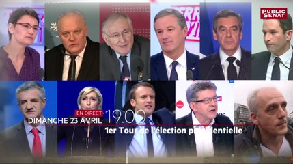 Soirée 1er tour de l'élection présidentielle - bande annonce