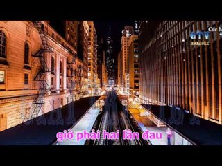 { KARAOKE } Hai Lần Đầu - Hàn Thái Tú