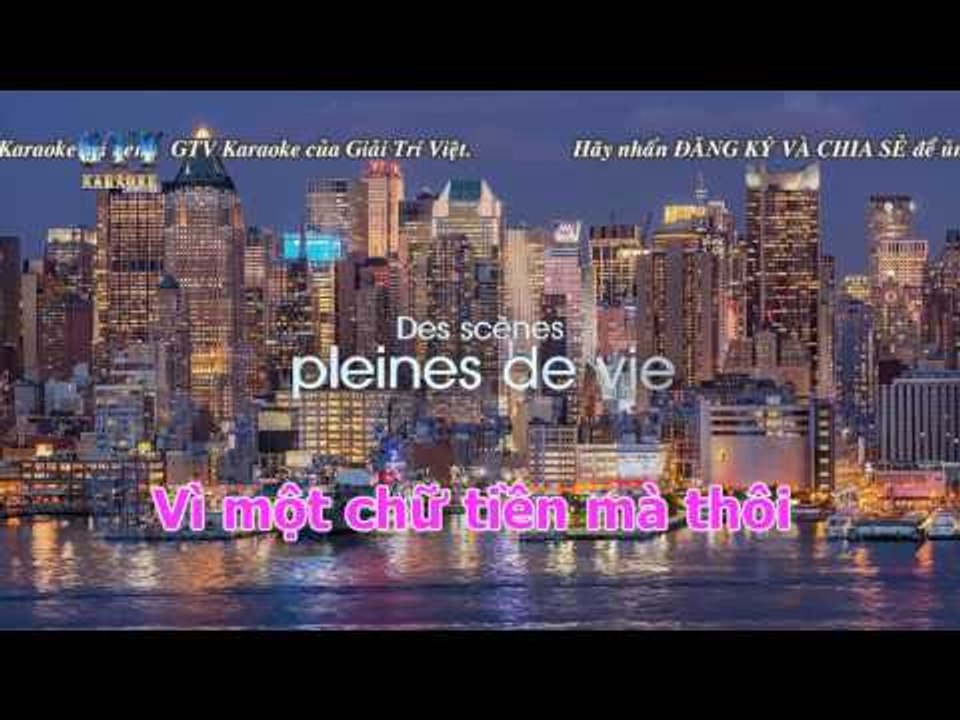 { Karaoke } Tiền Remix - Quách Tuấn Du
