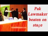 Pakistani boy beats Tehreek-e-Insaf lawmaker, Watch Video | Oneindia News