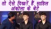 Shani actor Salil Ankola introduces his Handsome Son at Golden Petal Awards; Watch Video | FIlmiBeat