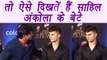 Shani actor Salil Ankola introduces his Handsome Son at Golden Petal Awards; Watch Video | FIlmiBeat