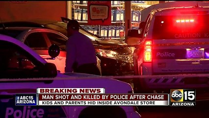 Man shot, killed by Phoenix police in Avondale