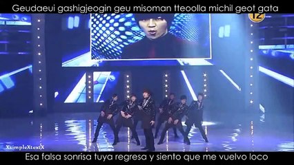 [Special Stage] U-KISS - Man man ha ni + Shut Up (Sub esp.Rom)
