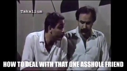 Legend Moin Akhtar with sajid hasan : hilarious comedy clip