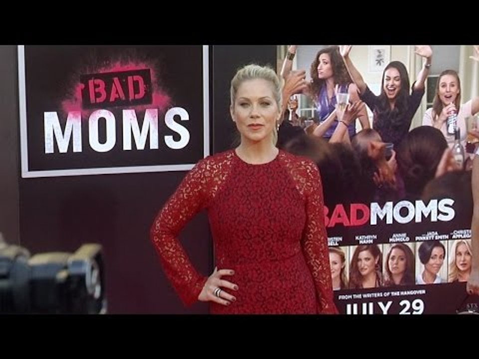 Christina Applegate "Bad Moms" Los Angeles Premiere Pink Carpet