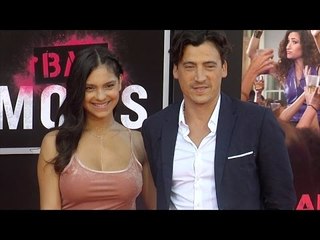 Andrew Keegan & Arista Ilona "Bad Moms" Los Angeles Premiere Pink Carpet