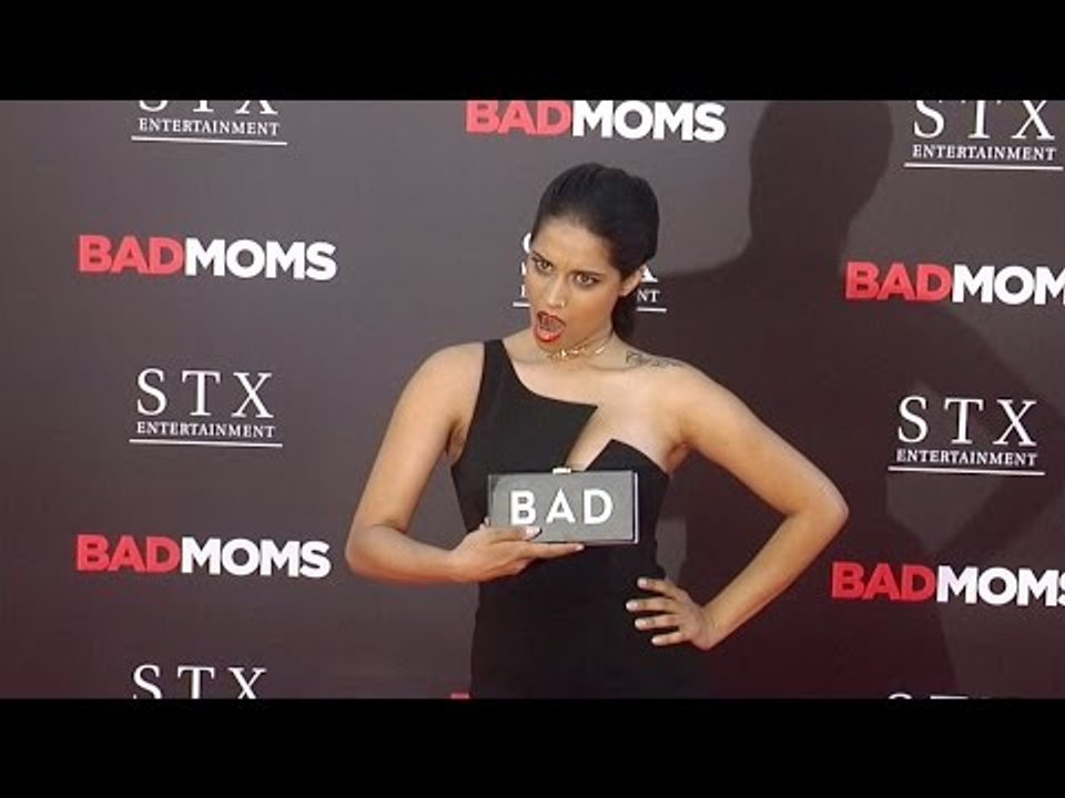 Lilly Singh "Bad Moms" Los Angeles Premiere Pink Carpet